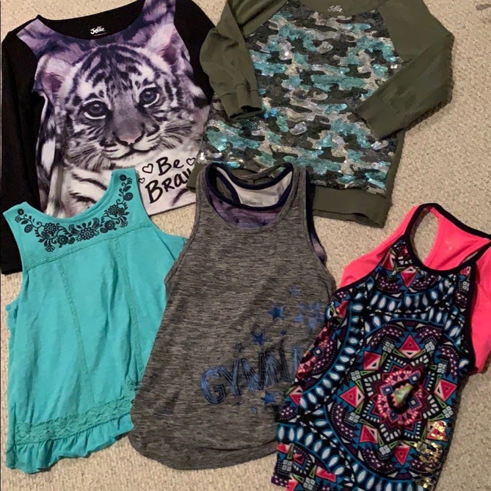 Justice size 8 lot